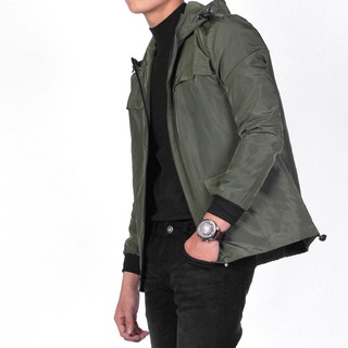 Áo khoác parka nam (hình thật)