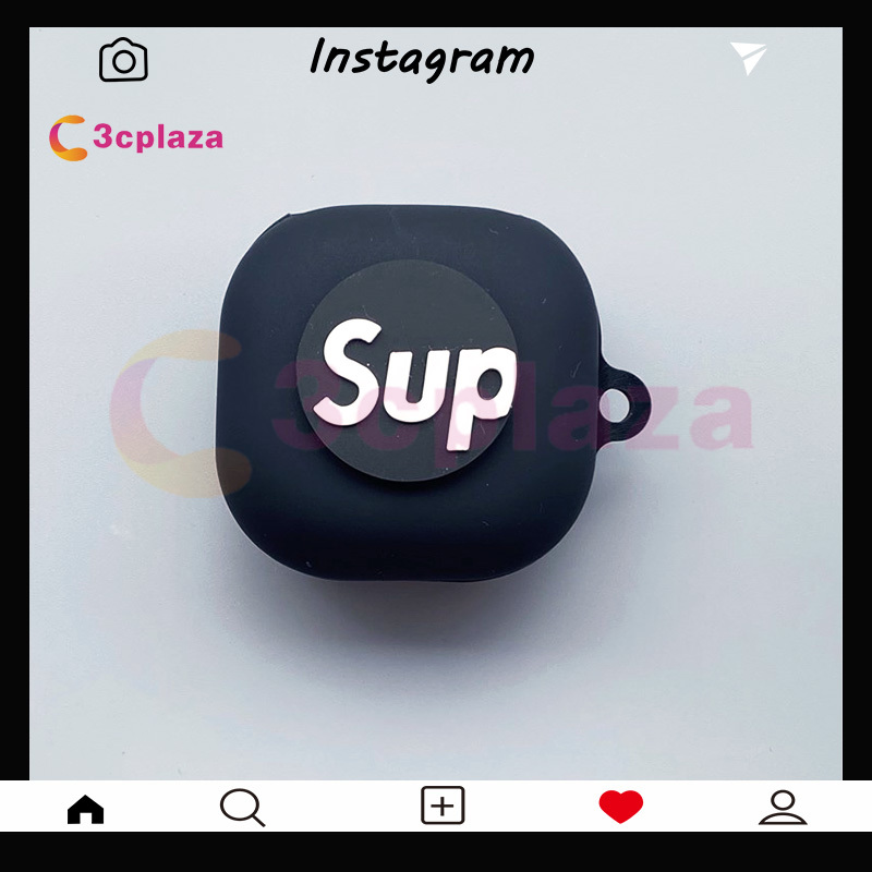 Vỏ bảo vệ hộp sạc tai nghe bằng silicon chống bụi cho Samsung Galaxy Buds Live/ Buds Pro/ Buds 2 SXL03