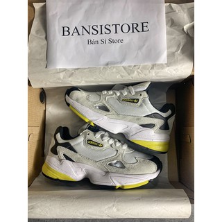 Giầy Falcon Vàng trắng