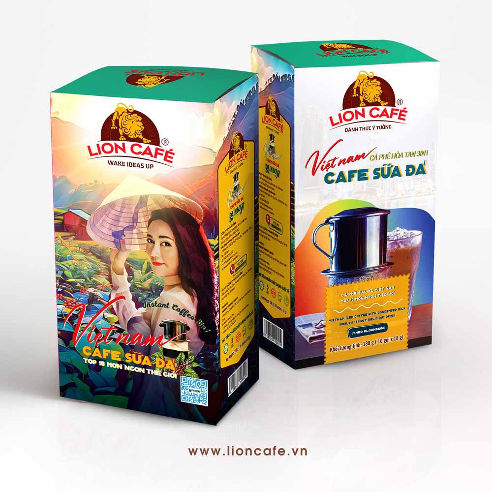 Cafe Gu Sữa Đá hòa tan 3in1 180gr 10 que * 18g Ngon như pha phin Đậm vị Cà phê sạch nguyên chất Top 1 | BigBuy360 - bigbuy360.vn