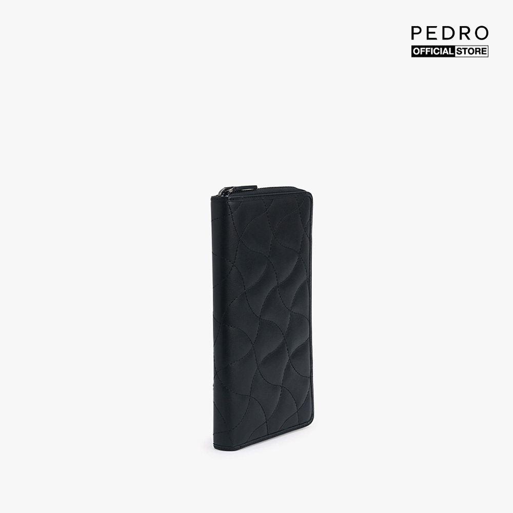 [Mã WABRPD153 giảm 12% đơn 500K] PEDRO - Ví nam cầm tay dáng dài thanh lịch phối khóa kéo zip PM4-35940049-01