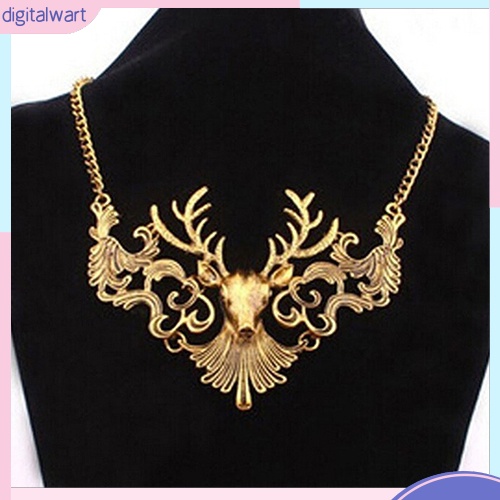 Dây Chuyền Hình Đầu Hươu Xinh Xắn Dành Cho Nữ