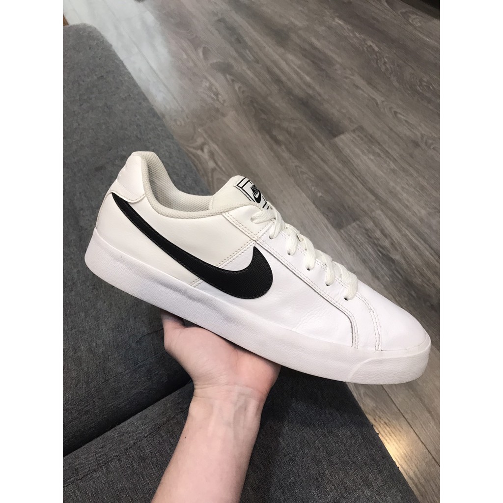 Giày 2hand real NK Court Royale AC trắng size 43 27.5cm SP1985