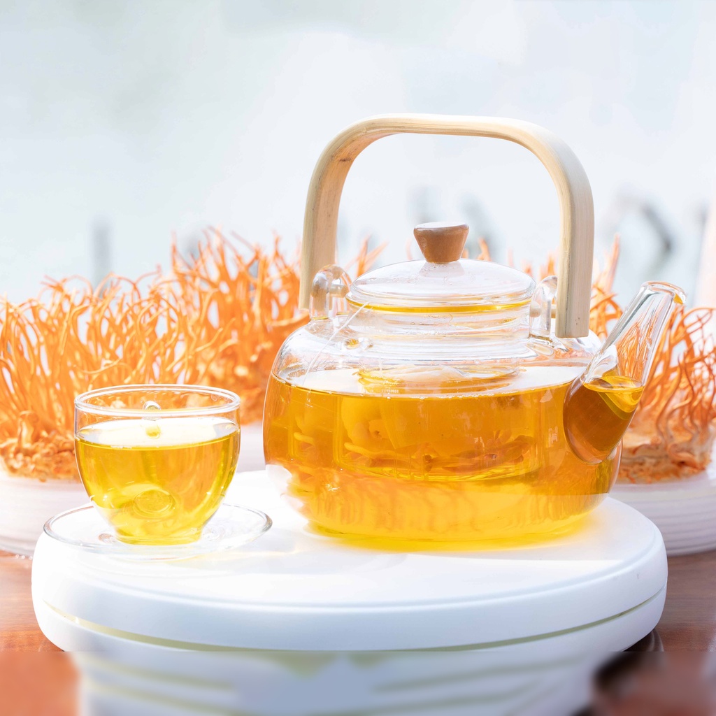 Combo 5 Gói Trà Dưỡng Sinh Đông Trùng Hạ Thảo Bồi Bổ Sức Khỏe Thanh Lọc Cơ Thể