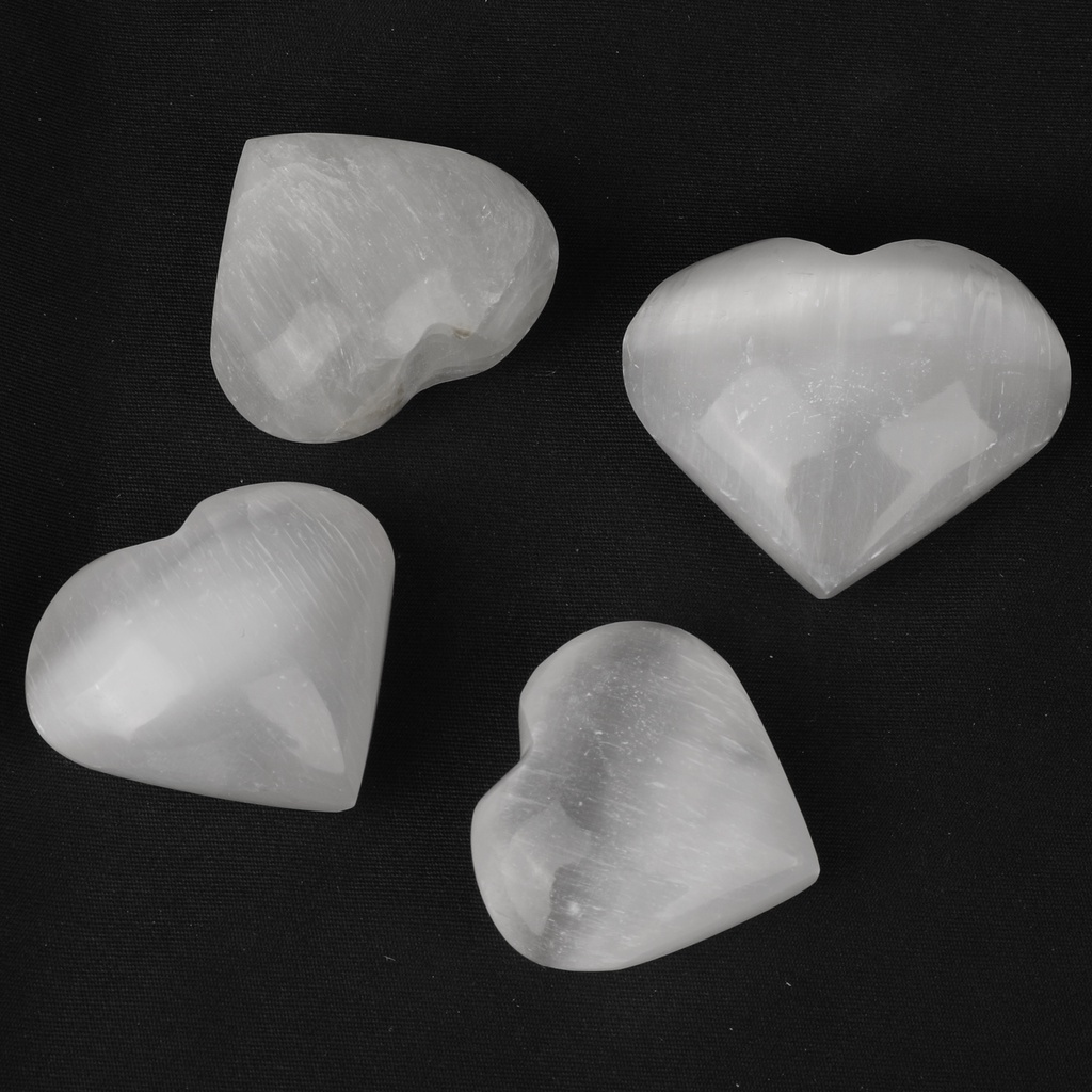 1 Viên Đá chakra Tự Nhiên Hình Trái Tim 4Cm