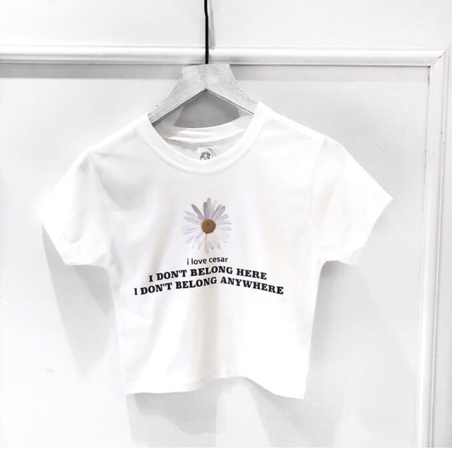 CropTop Bông Cúc Thêu ( Hình Thật) | BigBuy360 - bigbuy360.vn