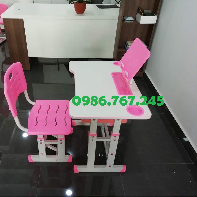 Bàn Học Sinh Chống Gù Chống Cận Cao Cấp A7-A8( Có Đèn và Kẹp Sách) | BigBuy360 - bigbuy360.vn