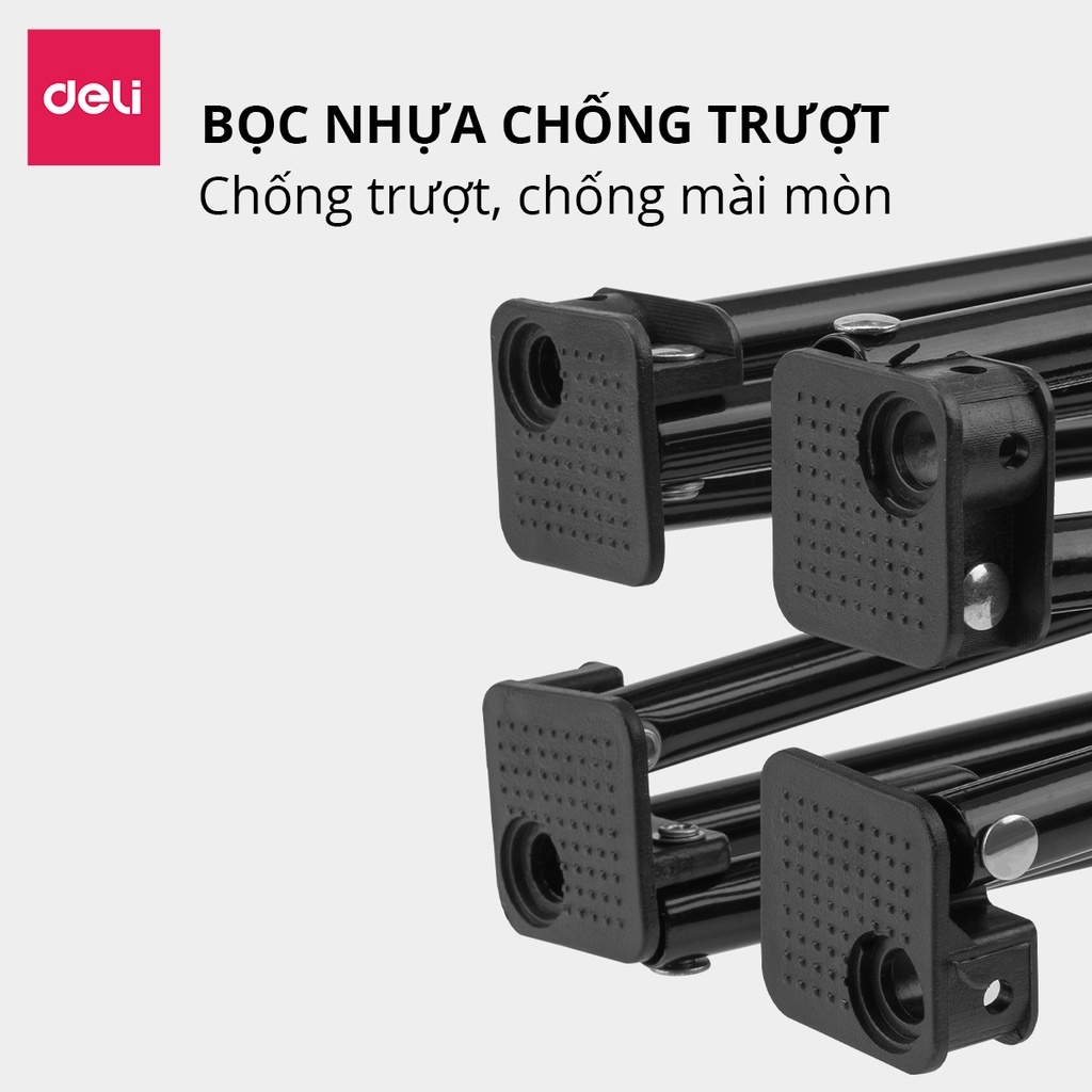 Ghế cắm trại gấp gọn Deli - Ghế ban công Vải dù kèm túi, câu cá, dã ngoại, du lịch đa năng chính hãng Deli 3 màu 2 size
