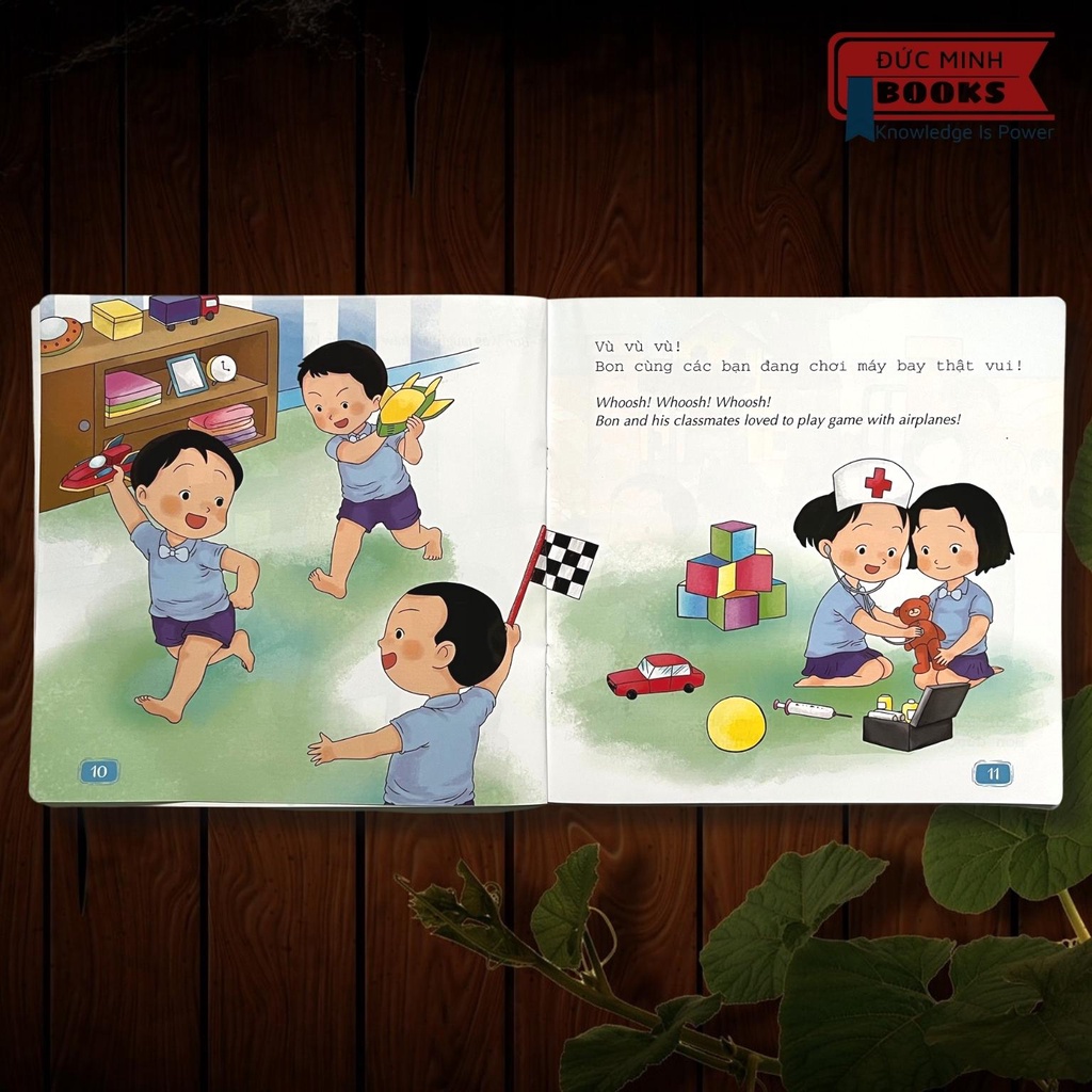 Sách - Ehon Kỹ Năng Sống Của Bé Bon - Bộ 4 Cuốn