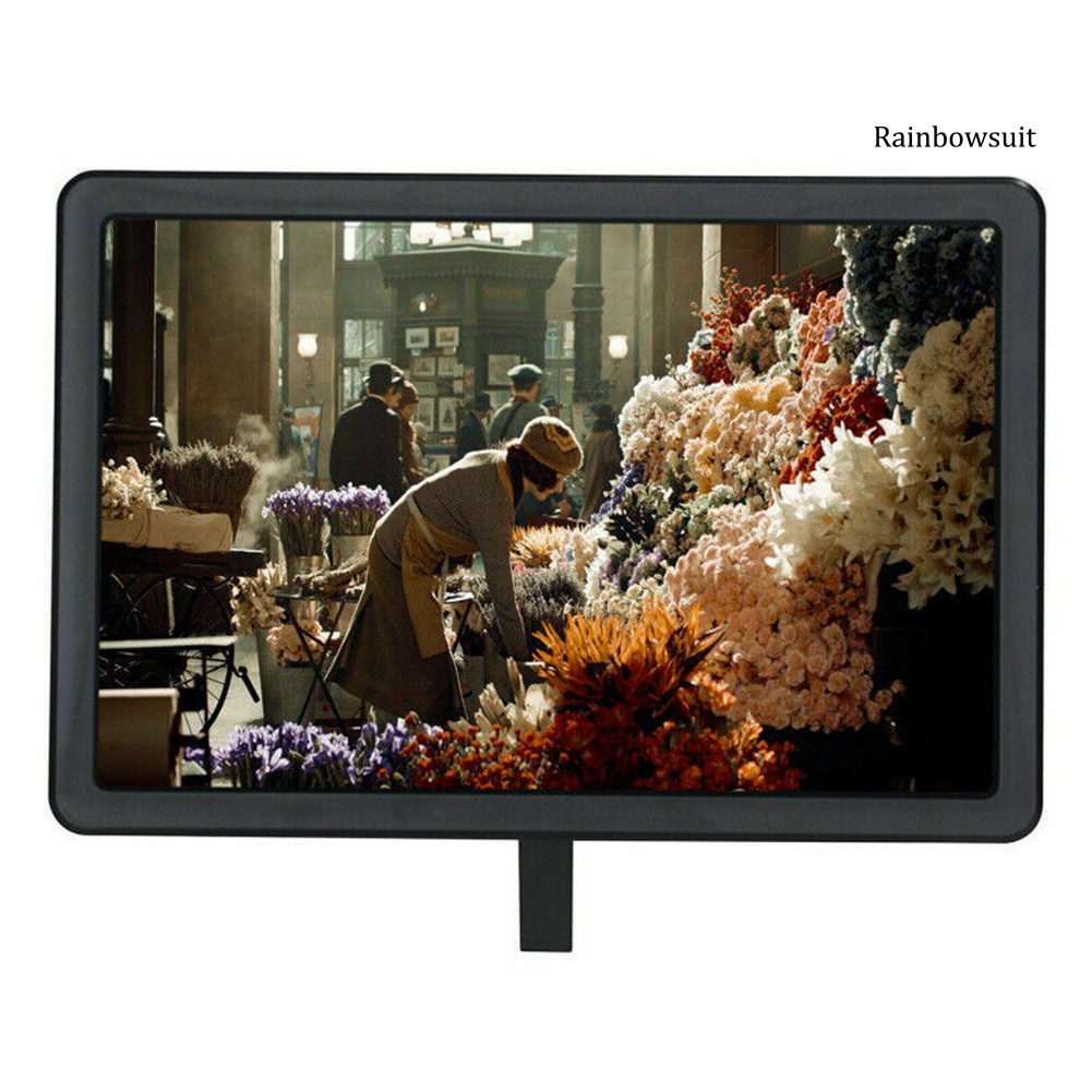 Dụng Cụ Phóng Đại Màn Hình Điện Thoại Di Động 3D HD Có Thể Xếp Gọn Tiện Dụng