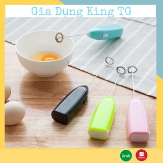 Máy Đánh Trứng Cầm Tay, Máy Đánh Trứng Mini Tạo Bọt Cafe Tiện Dụng - King