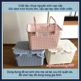 Set 05 Giỏ xách đi sinh cao cấp Inochi (Làn đựng đồ đi sinh) - cho mẹ và bé