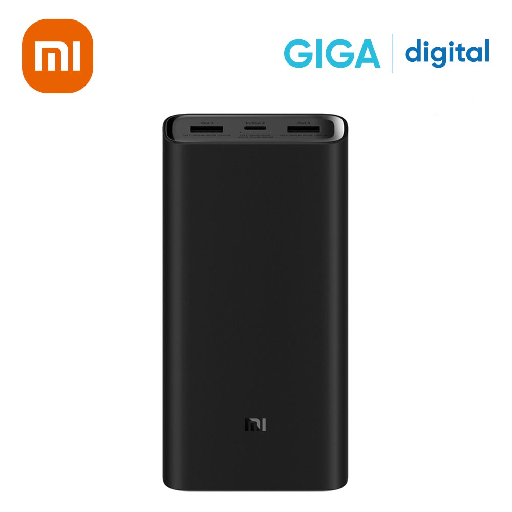 Mã 66ELSALE giảm 7% đơn 300k Sạc dự phòng Xiaomi 20000mAh Gen3 Xiaomi sạc