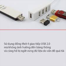 Hub USB 2.0 UNITEK 1 Ra 4 Cổng - Dây Dài 80cm UNITEK Y-2140 - Chính Hãng 100%