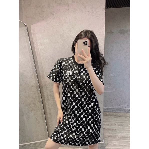 Ảnh thật - Đầm MLB - Full tag code