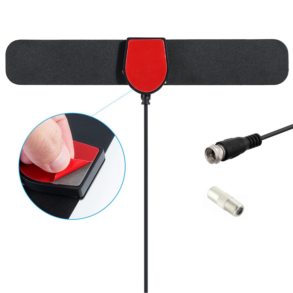 Anten kỹ thuật số DVB-T2 ATSC 1080P cho TV trong nhà tầm thu 150 dặm HDTV tích hợp cho xe hơi