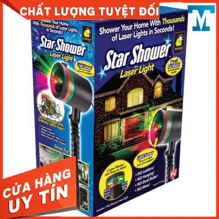 Đèn Chiếu Laze Ngoài Trời STAR SHOWER 🚦FREESHIP🚦 Đẹp Lung Linh Tiết Kiệm kunkun