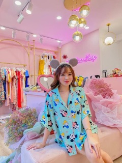 Set bộ đồ ngủ, đồ mặc nhà Mickey