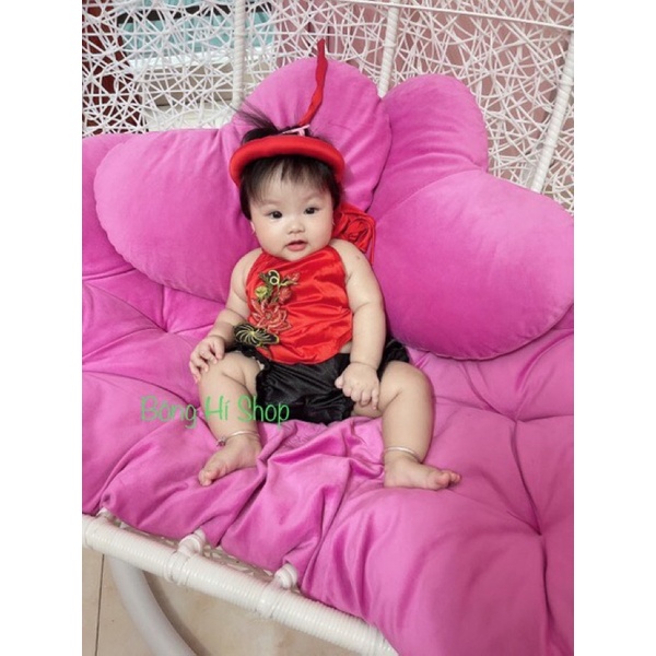 YẾM ĐÀO HOA KÈM MẤN CHO BÉ GÁI 💞