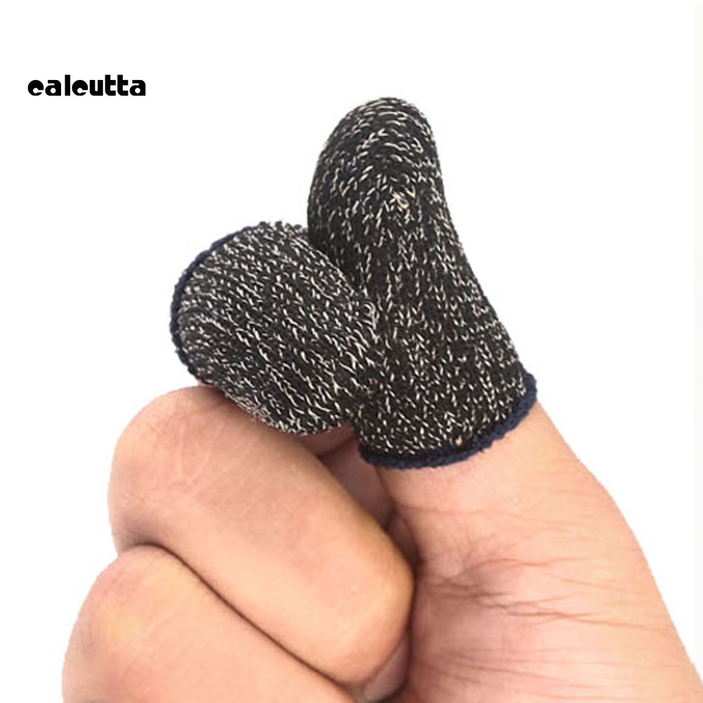 ✡YYS✡Breathable Non-Slip Mobile Phone Game Touch Screen Finger Sleeve Controller