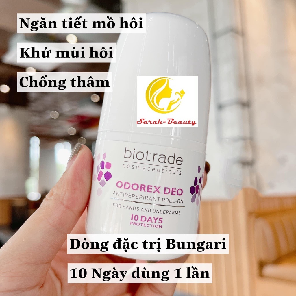 [CHÍNH HÃNG] Lăn khử mùi Odorex Deo Biotrade ngăn ngừa mồ hôi, hương thơm dễ chịu dạng xịt