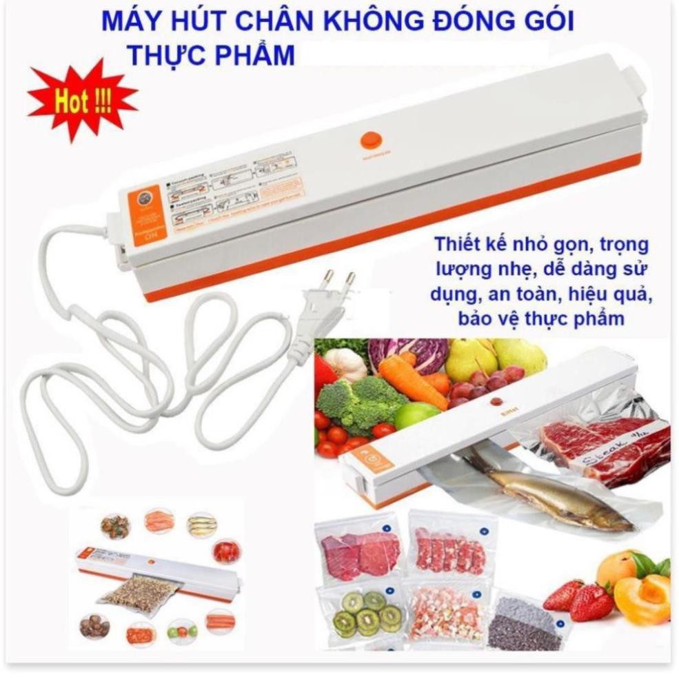 Máy Hút Chân Không Kiêm Hàn Miệng Túi Fresh Pack Pro Công Suất Lớn Nhỏ Gọn, Tiện Dụng Bảo Hành 12 Tháng