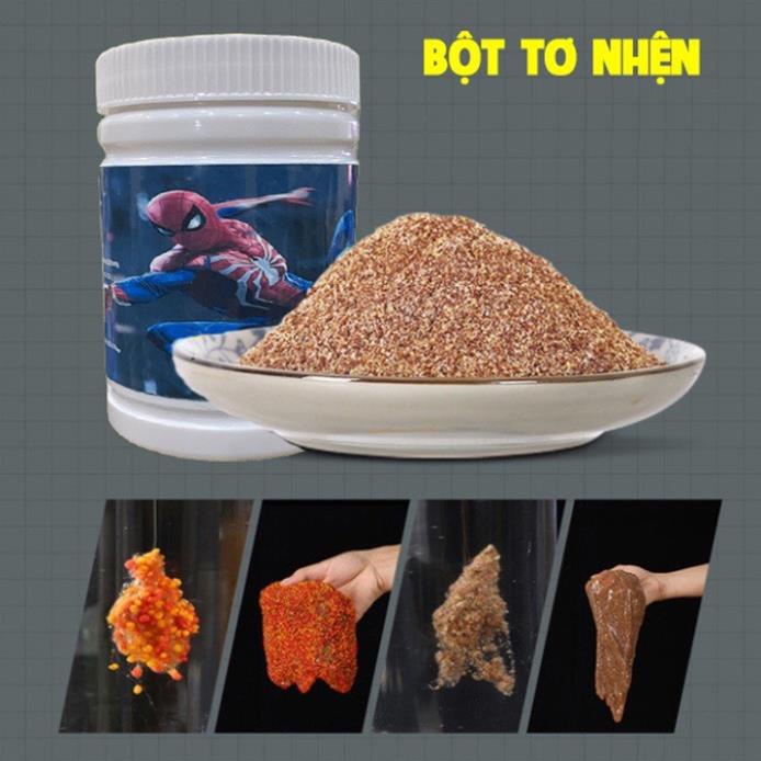 FREESHIP-Bột tơ nhện Thái Lan câu cá tạo sự kết dính cho mồi câu siêu nhạy -