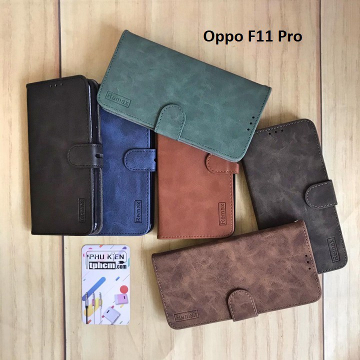 Bao da Oppo F11 Pro thương hiệu Remax
