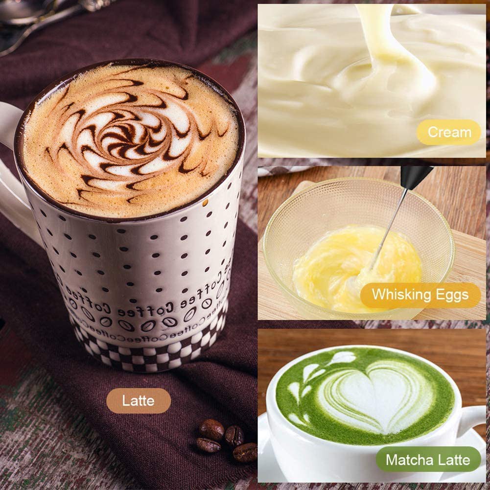 Máy Đánh Trứng, Đánh Sữa Và Tạo Bọt Cafe Di Động Cầm Tay 3 Tốc