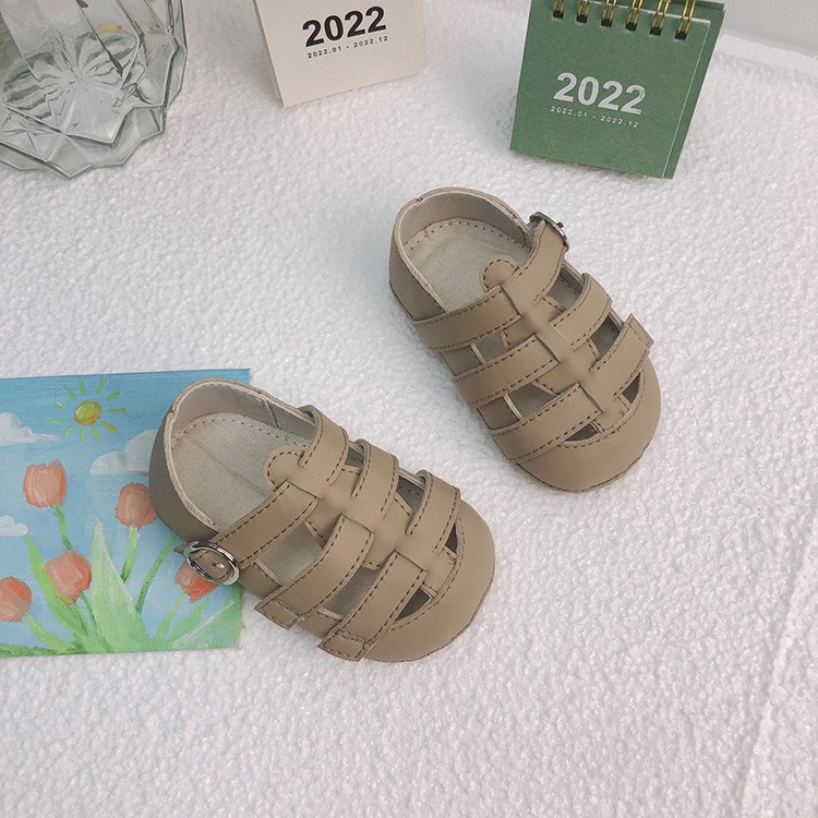 Dép trẻ em cao cấp đế mềm chống trượt, size bé 0-18m