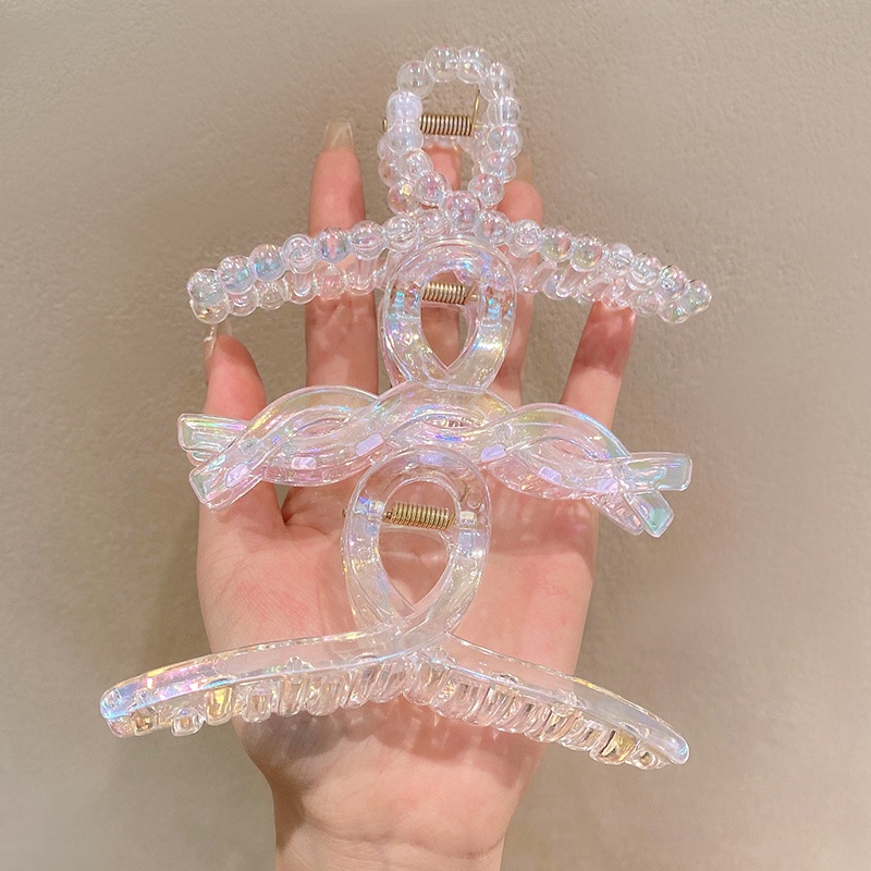 Kẹp Tóc Trong Suốt Đơn Giản Thời Trang Hàn Quốc Cho Nữ