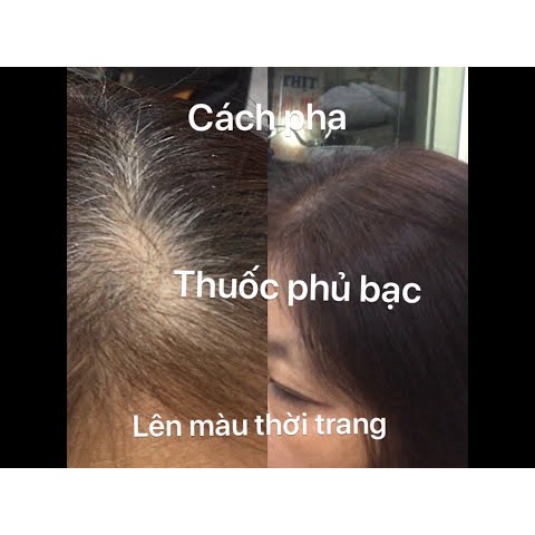 Thuốc Nhuộm Tóc PHỦ BẠC Màu Thời Trang | Pika