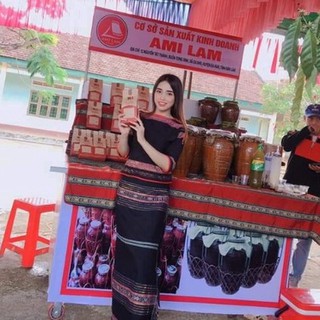 [1KG] - Cà phê Mix 3 Robusta + Arabica + Culi bột rang xay nguyên chất Ê Đê -AMICAFE
