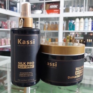 Combo hấp dầu 300m + sữa dưỡng tóc Kassi 250ml