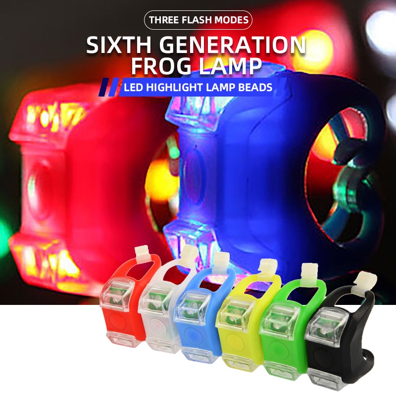 Đèn LED LYMOYO cảnh báo an toàn chống nước gắn đuôi xe đạp chuyên dụng