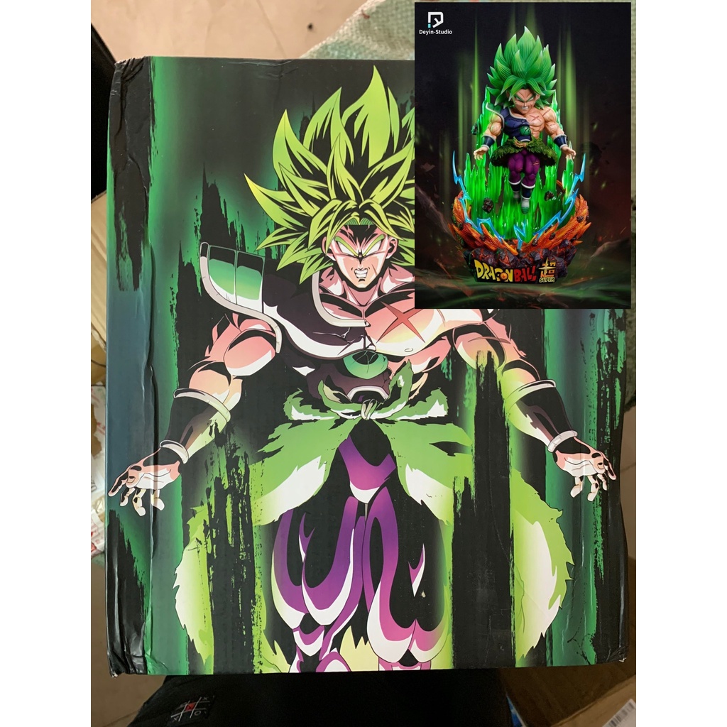 Mô hình WCF Resin Dragonball chính hãng - WCF Broly Full Power - Deyin Studio