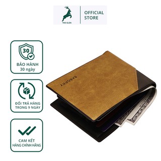Ví nam cao cấp - Bóp nam da pu mềm The Glen TG208 bảo hành 1 tháng