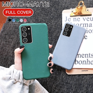 Ốp điện thoại silicon mềm màu nhám chống vân tay cho Samsung Galaxy Note 20 Ultra 5G