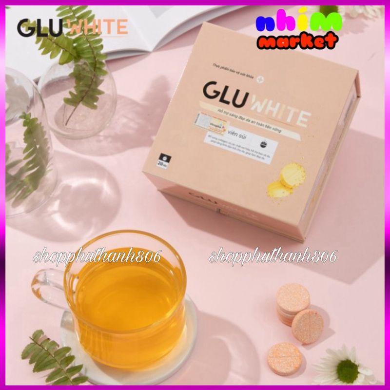 Sủi Trắng Da Gluwhite - Hỗ Trợ Làm Đẹp Da, Giảm Thâm, Mờ Nám, Bảo Vệ Da | Thế Giới Skin Care