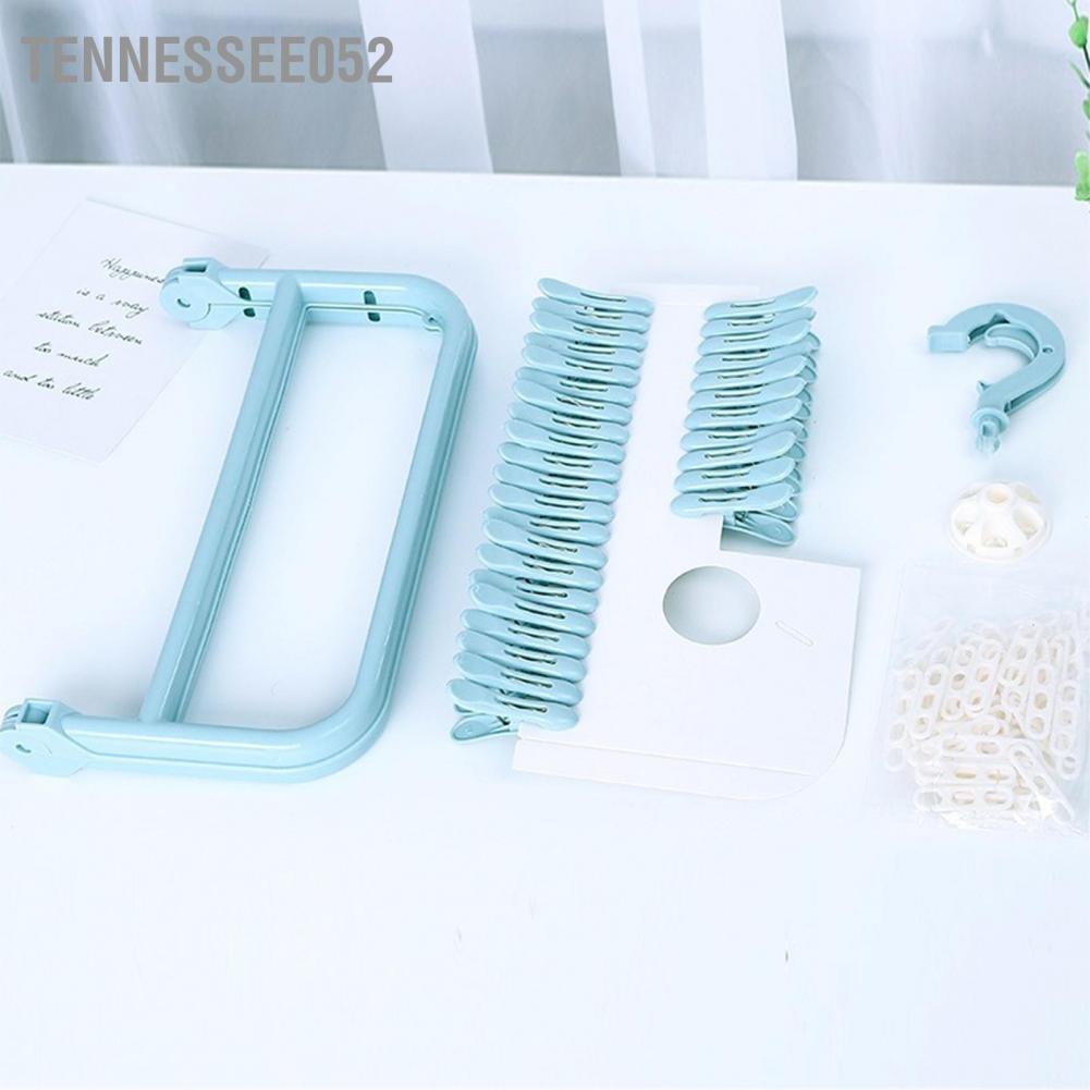🌷Hàng HOT Móc treo quần áo 32 kẹp móc chùm phơi đồ trẻ em đa năng, gấp gọn,tiện dụng
