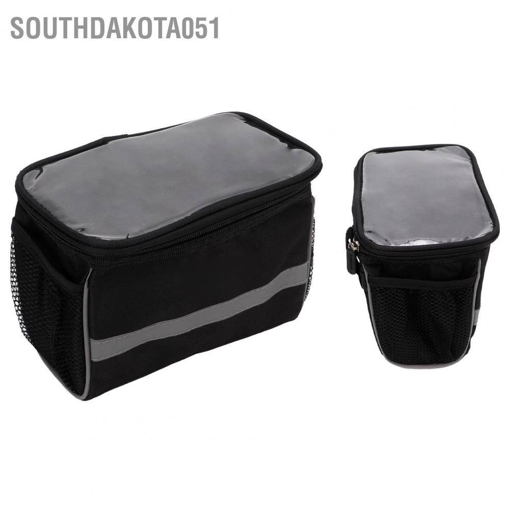 Hàng HOT DUUTI Túi treo đựng đồ phía trước cho xe đạp màu đen chống nước tiện dụng【Southdakota051】