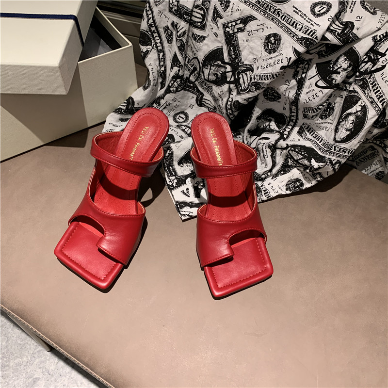 Dép xỏ ngón thời trang mùa Hè 2021 phong cách Âu Mỹ