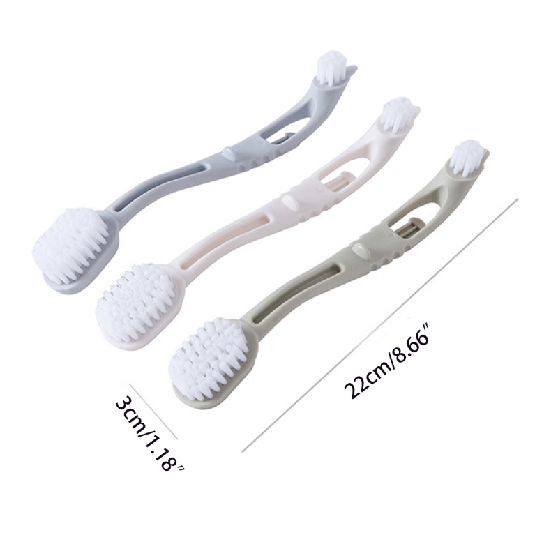 Bàn Chải Vệ Sinh Giày Hai Đầu Đa Năng Tiện Dụng Cho Gia Đình