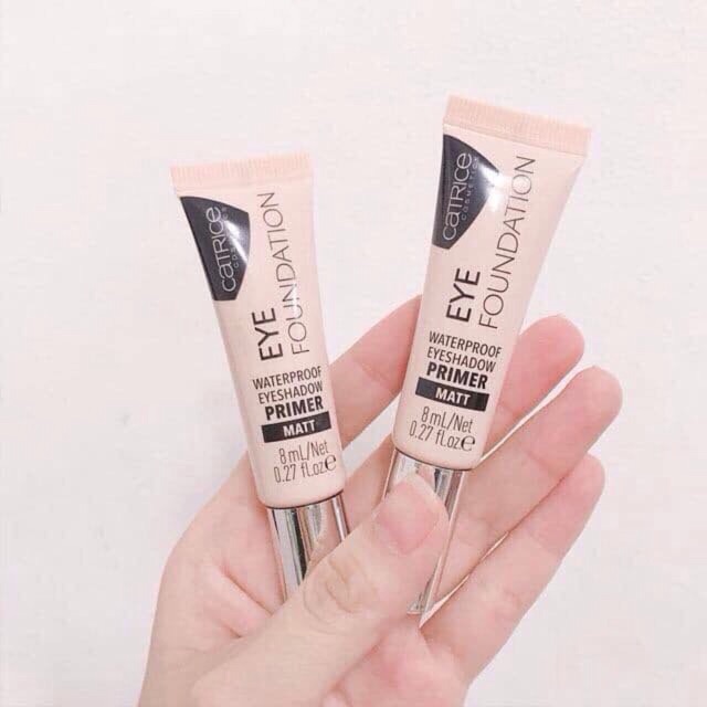 Kem Lót Mắt Catrice Eye Foundation Waterproof Eyeshadow Primer Matt (8ml) | BigBuy360 - bigbuy360.vn