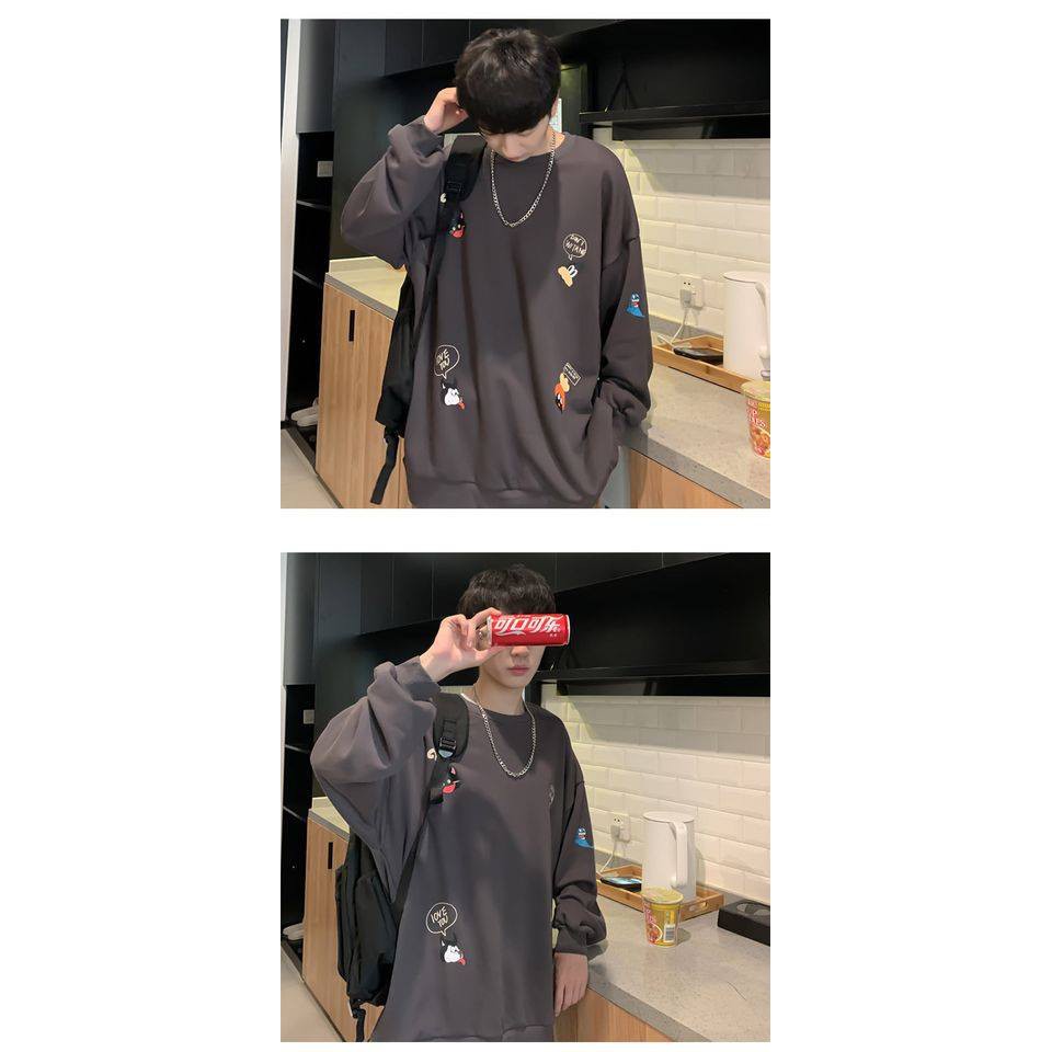 Áo sweater layer Unisex đặc biệt chất liệu nỉ cotton mềm mịn - áo nỉ họa tiết nhiều hình ảnh | BigBuy360 - bigbuy360.vn