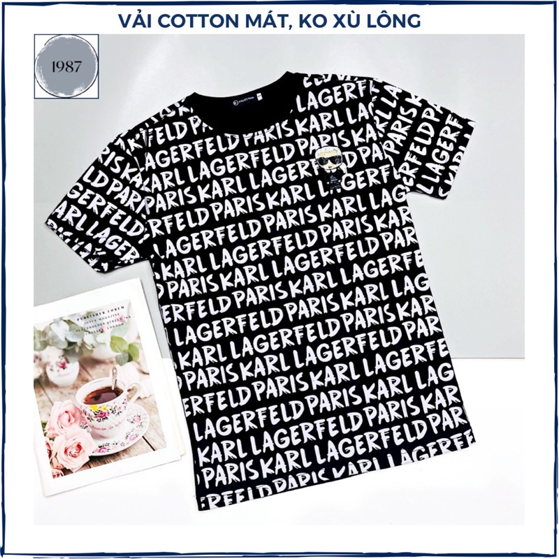 Áo thun nam cổ tròn in hình vải cotton mát phối chữ mầu đen trắng, áo phông nam tay ngắn form ôm body quà tặng bạn trai
