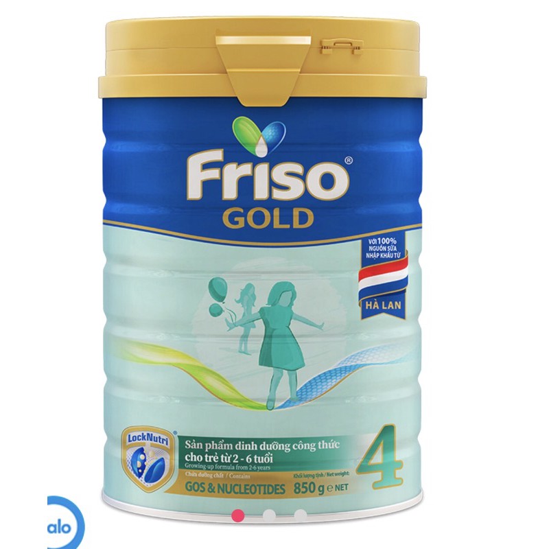 Sữa Friso gold 4 850g