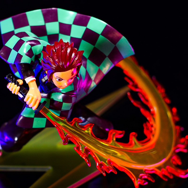 Đồ trang trí Nhân Vật Phim Hoạt Hình Demon Slayer Bằng Pvc