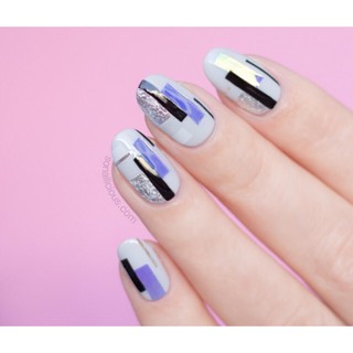 Giấy foil vàng/bạc dùng trang trí móng tay