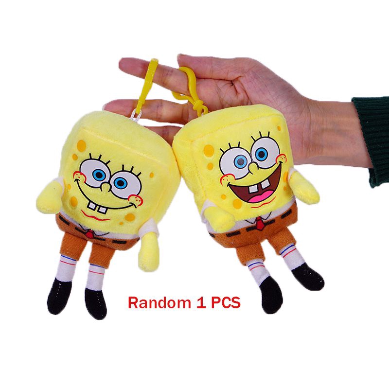 Móc Khóa Mềm Hình SpongeBob SquarePants Patrick Star Squidward Tentacles